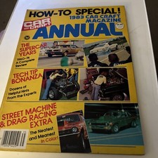 Car Craft Magazine 1983 Annual