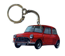 Austin Mini Keyring - British