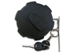 BLACK FUEL TANK CAP PETROL