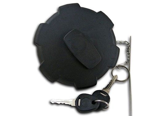 Black fuel tank - black, cap