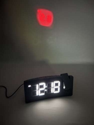 Digital alarm clock large - digital,