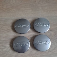 4 X GENUINE FORD FIESTA FOCUS MONDEO 02-12 ALLOY WHEEL CENTRE CAPS 2M511000AA