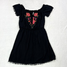 Dizzy Lizzy Dress Small Black