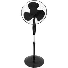 16" Black Oscillating Pedestal