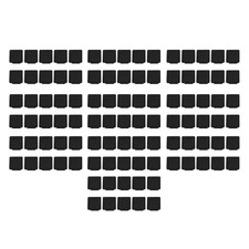 100 Pcs Worktop End Cap Chair