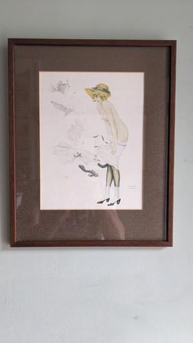 Print art nouveau - of,