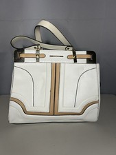 River Island Handbag White Tan