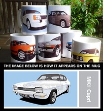 CAPRI MK1 (FACELIFT) CAR ART