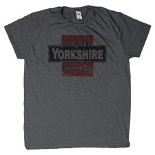 PROPER YORKSHIRE T-SHIRT. GREAT GIFT Present for him male BOY
