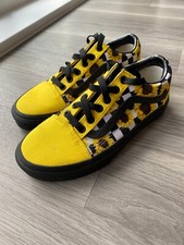Custom Sunflower Vans Trainers