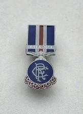 GLASGOW RANGERS 2014 ERSKINE PIN BADGE RARE