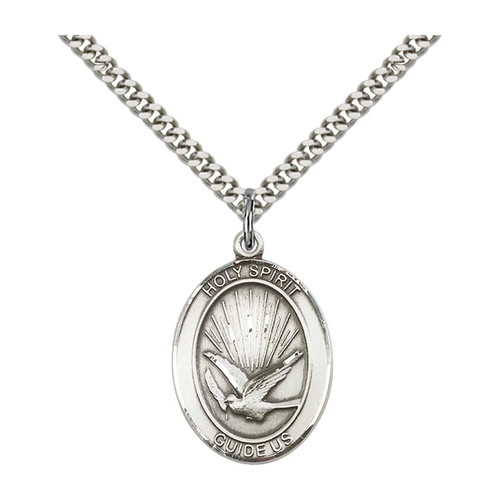 Holy spirit confirmation medal - spirit,