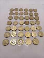 One Pound Coin Collection X40 No Doubles