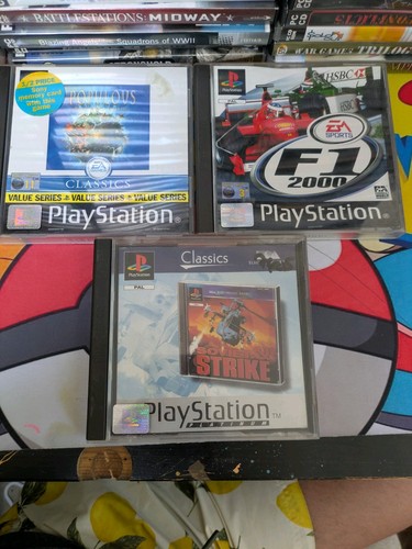 Joblot ps1 games - joblot,