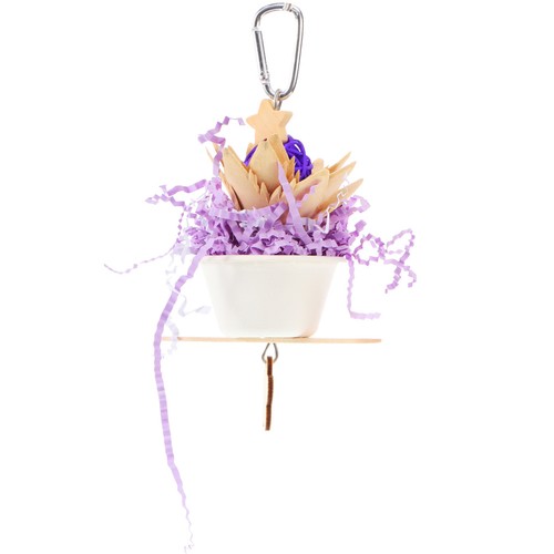 Reusable wooden bird shredding - wooden,