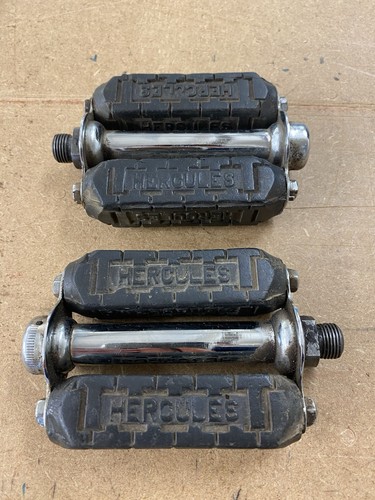 Hercules rubber block pedals - hercules,