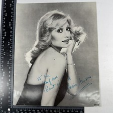Valerie Pop Star Singer Crest of a Wave BBC Autograph Signed Photo + Note