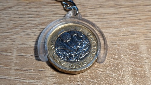 Transparent coin holder - coin,