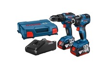 Bosch Professional GDR 18V-200 Impact + GSB 18V-55 Drill Combo Kit  06019J2171