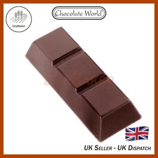 CW2309 Chocolate World Professional Polycarbonate Snack Tablet Bar Mould