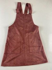 Primark UK size 4 Bib and Brace brown skirt