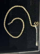 14ct gold flat mariner link