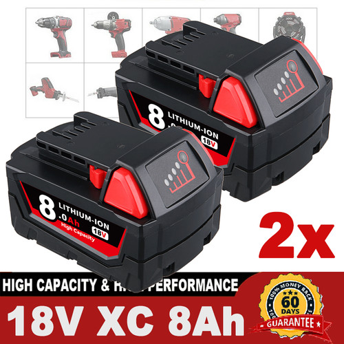For milwaukee - 2x,