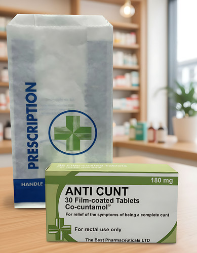 Anti novelty joke pill - novelty,
