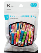 50 Ct Bar Party Umbrellas