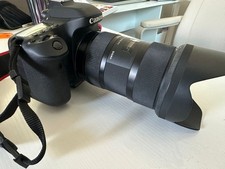 Used canon eos 80d digital slr camera with 2 lens and studio equipments .