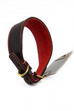 Whippet Leather Dog Collar