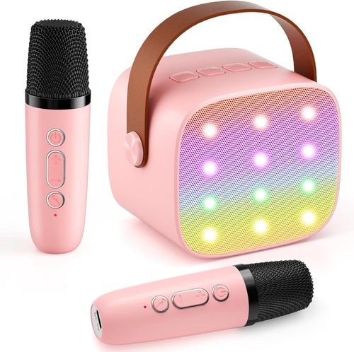 Mini karaoke machine with - with, 2