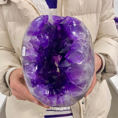 21lb natural amethyst - amethyst, geode