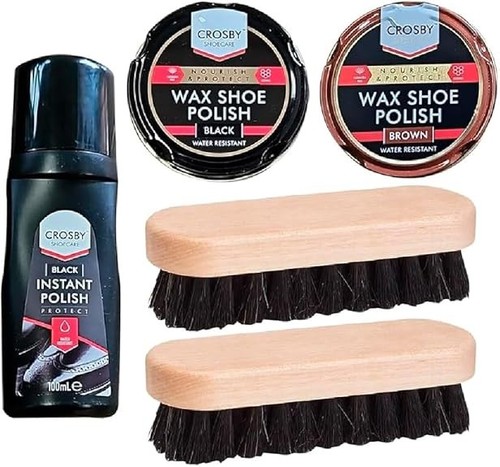 Black brown shoe polish - brown,