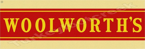 Woolworth 18 metal - 6", 18"
