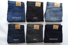 Mens Ex M&S STRAIGHT Leg Stretch Jeans 1359 Size 30 - 46 RRP £39.50 BNWOT 8 Cols
