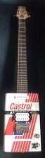 Castrol Oil Can Guitar by Township Armaclean Handmade  Unused With Gig Bag