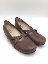 Wolky Brown Leather Mary Jane