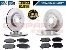 FOR HONDA CIVIC 2.0 V-TEC TYPE-R GT FN2 06-11 FRONT REAR BRAKE DISCS PADS