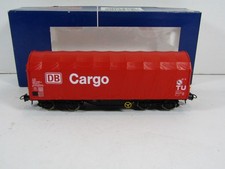 ROCO -SLIDING CURTAIN BOGIE WAGON - VG BOXED COND - HO SCALE