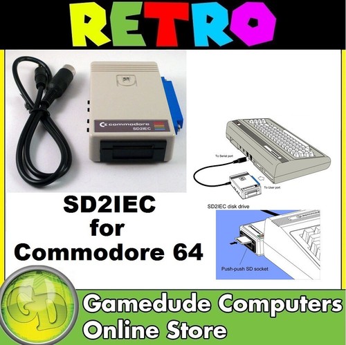 Sd2iec commodore floppy - commodore, 64