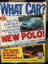 What Car? October 1994 - Citroen XM, Fiat Punto GT, Ford Fiesta RS1800i