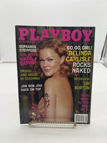 Playboy magazine august 2001 - playboy,