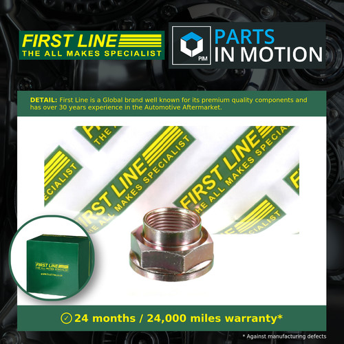 Hub nut fhn201 first - nut, line