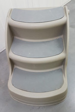 PawHut dog stairs 3-steps - Foldable - 49cm x 38cm x 38cm - Very Good Condition