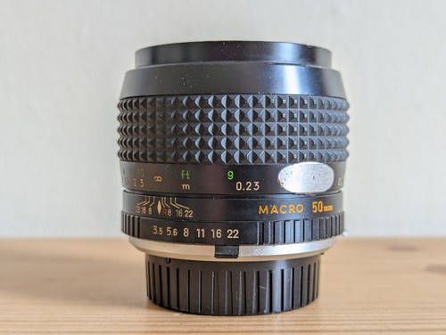 Minolta macro rokkor 50mm - mc,