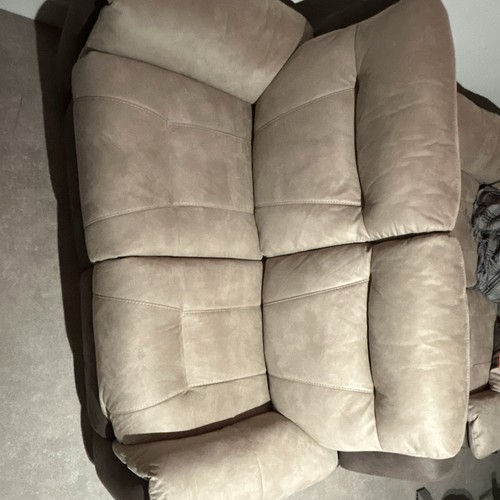 Manual recliner faux suede - recliner,