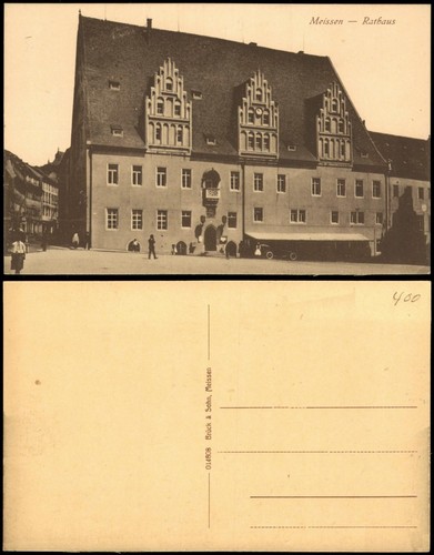 Postcard meissen lot city - postcard,