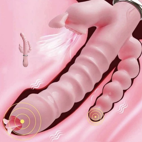 Dildo vibrator tongue - 3, in