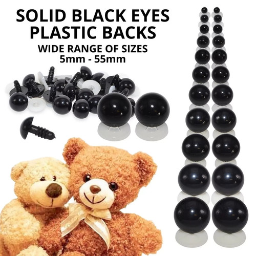 Plastic safety eyes soft toys - safety,